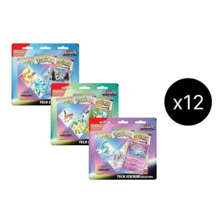 Prismatic Evolutions Tech Sticker Collection Case - SV