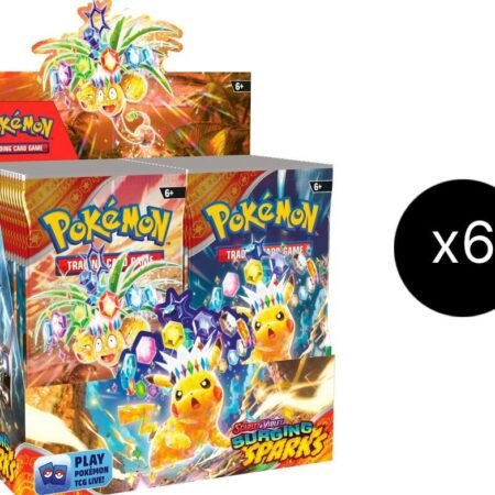 Surging Sparks Booster Box Case - SV08: Surging Sparks (SSP)