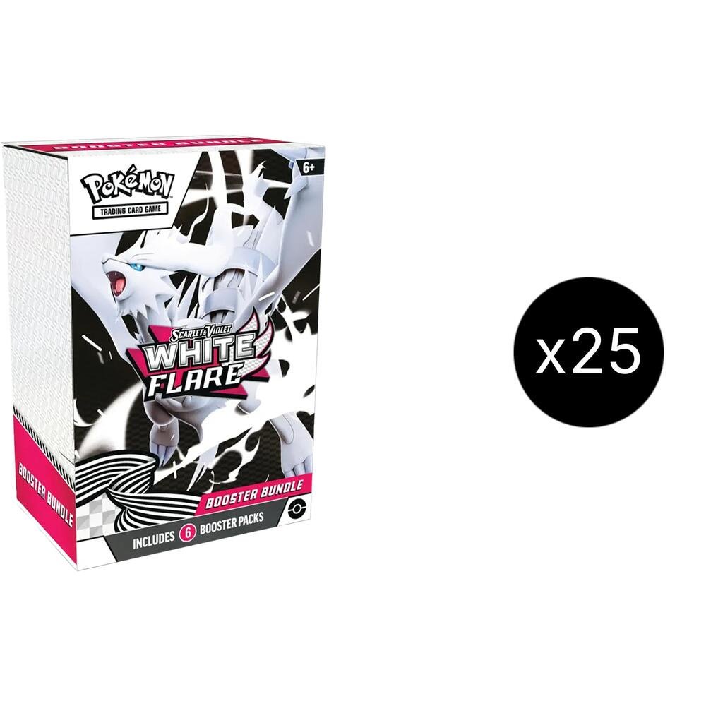 White Flare Booster Bundle Case - SV: White Flare (WHT)