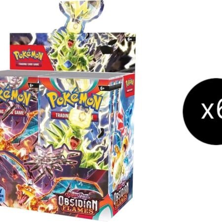 Obsidian Flames Booster Box Case - SV03