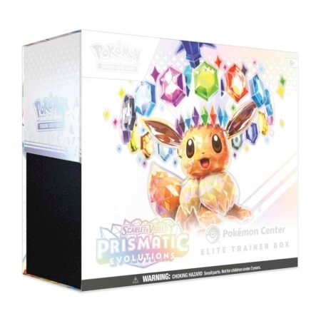 Prismatic Evolutions Pokemon Center Elite Trainer Box (Exclusive) - SV