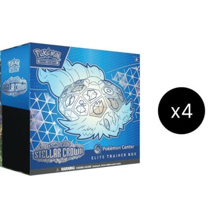 Stellar Crown Pokemon Center Elite Trainer Box (Exclusive) Case - SV07: Stellar Crown (SCR)